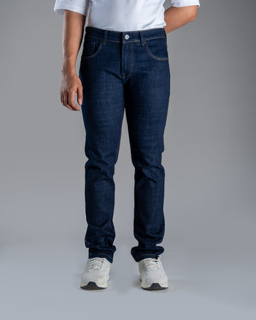 Classic Indigo Denim Jeans