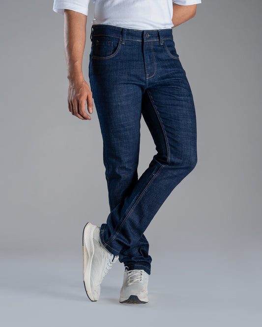 Classic Indigo Denim Jeans