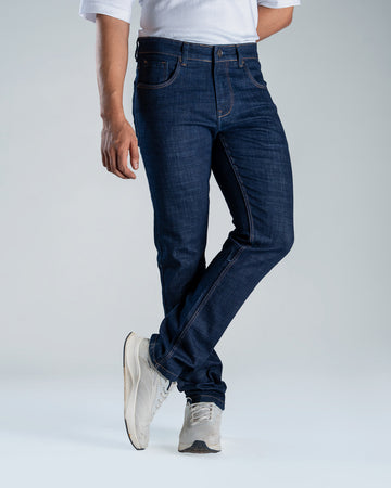 Classic Indigo Denim Jeans