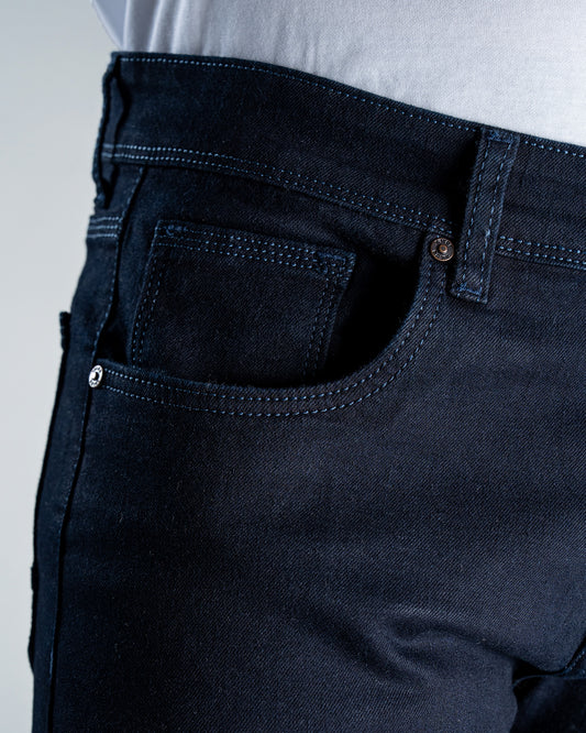 Classic Navy Blue Denim Jeans | 789A0035