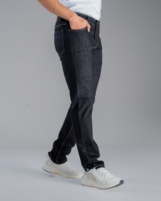 Classic Black Denim Jeans