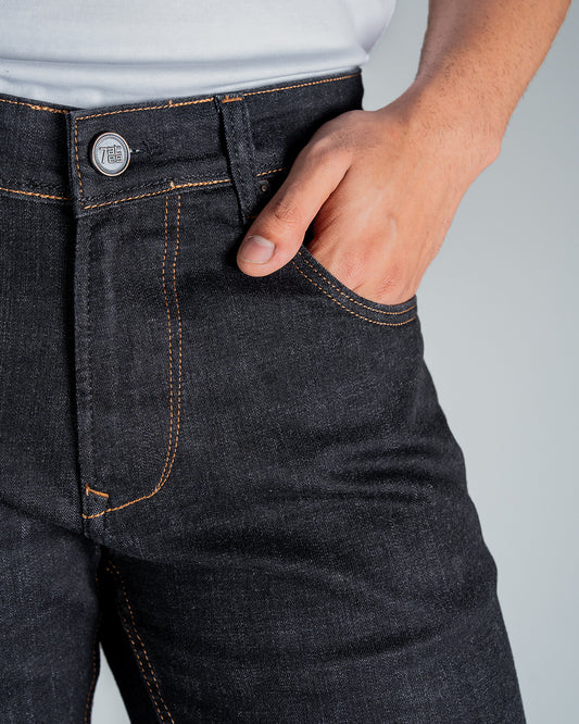 Classic Black Denim Jeans | 789A0033