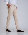 7ate9 Men Khaki Cotton Lycra Trousers | 789A0025